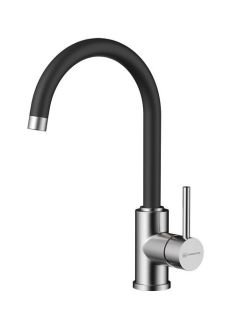 Смеситель для кухни Omoikiri Shinagawa-BN-BL хром/чёрный